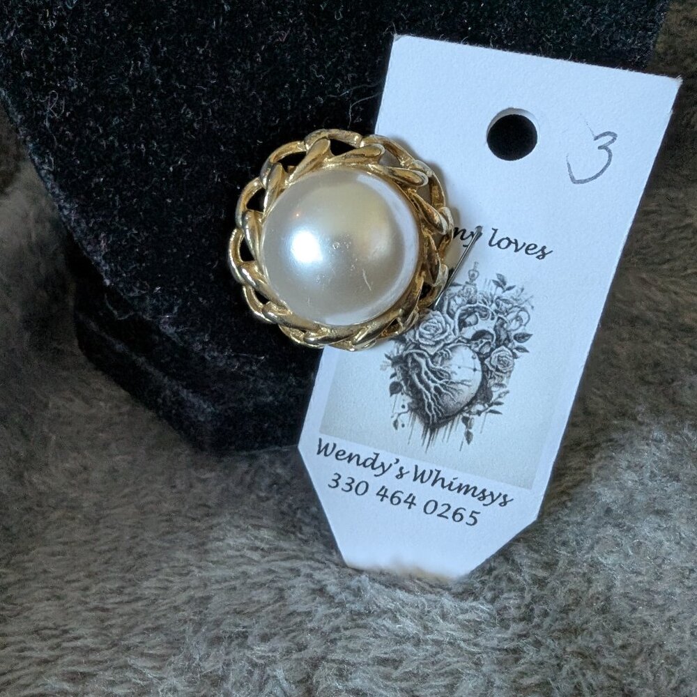 Vintage Scarf/shoe clip #3